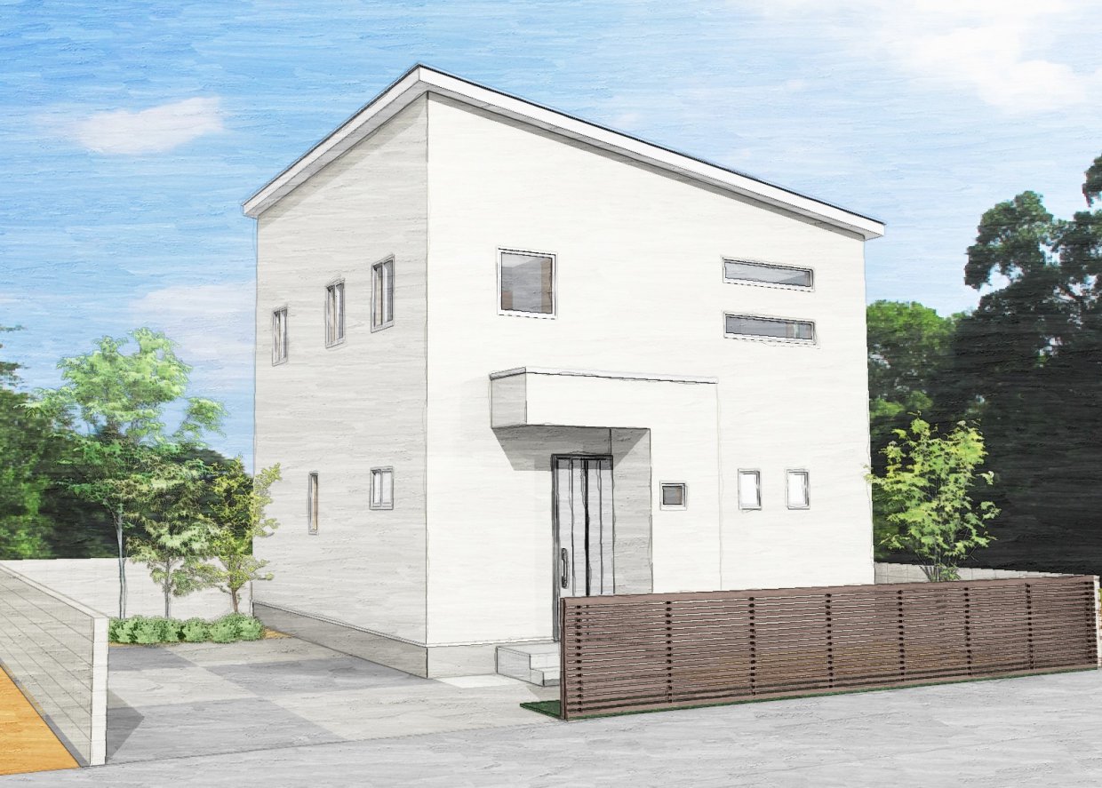 和室続きのリビングで子育てにやさしいお家