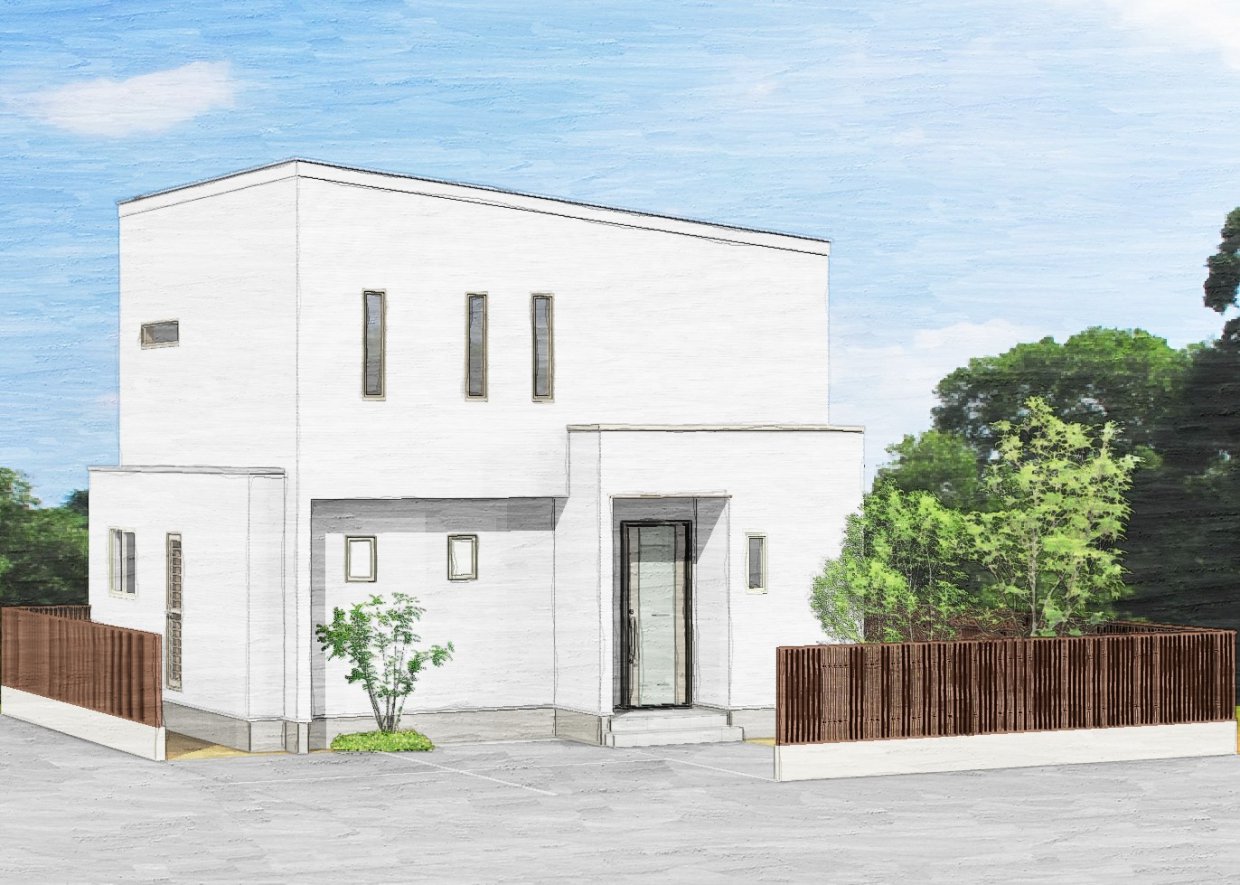 家族そろって食事を楽しむ、ダイニングスペースが確保されたお家