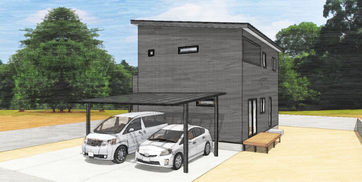 収納充実・大収納・書斎のある家事ラクな住まい