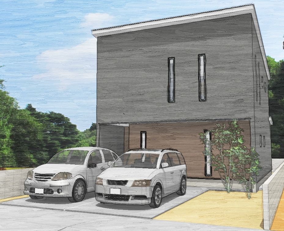 物干し部屋とウォークインクローゼットが回遊できるお家