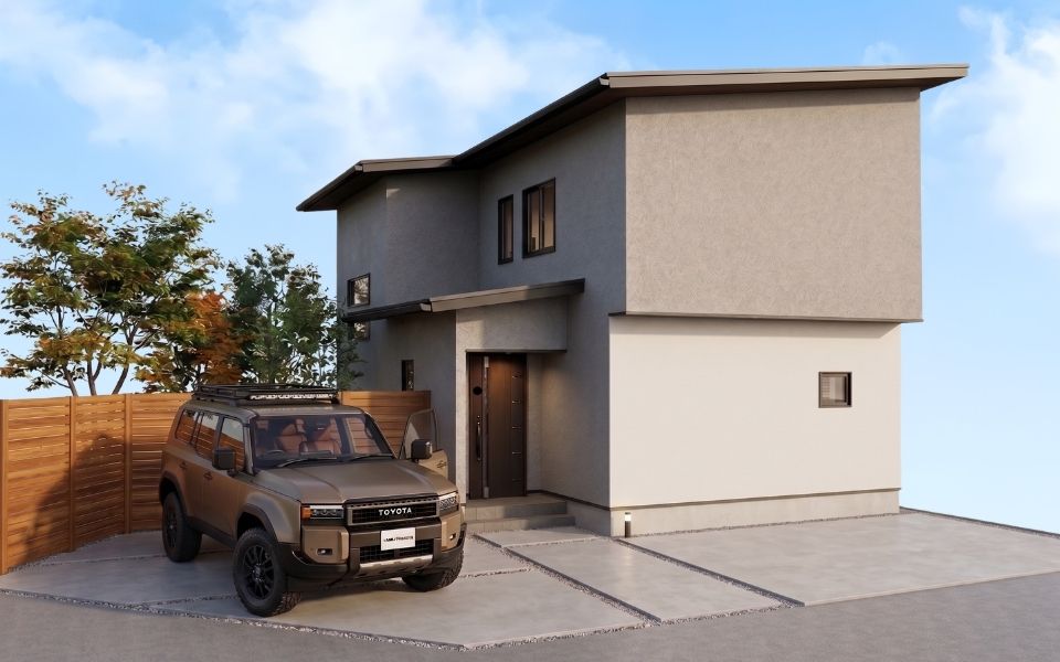 【宇部市】野中モデルハウス　2026年9月末完成予定
