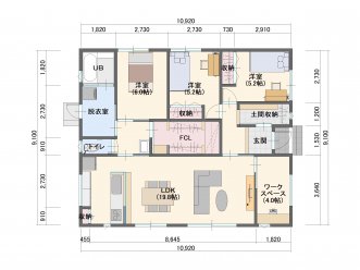 ★ワークスペース付き、在宅ワークにも最適な家