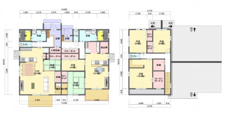 ちょうどいい距離を保ちつつ暮らせる2世帯の家