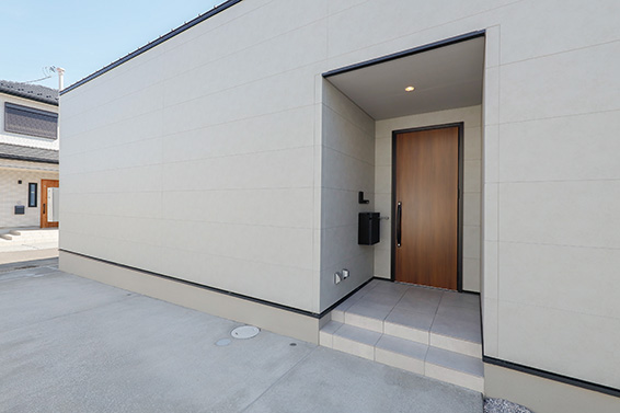 中庭のある ロの字型平屋のお家