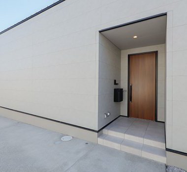 中庭のある ロの字型平屋のお家