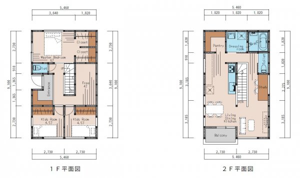 使い方沢山♪フリースペースのある仲良し家族のお家