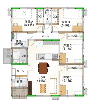 厳選プラン いえとち本舗のイエテラス 愛知県三河で月３万円で叶う新築住宅