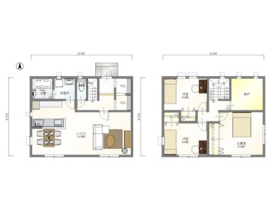 標準プラン：N-Gtype 3LDK2階建て