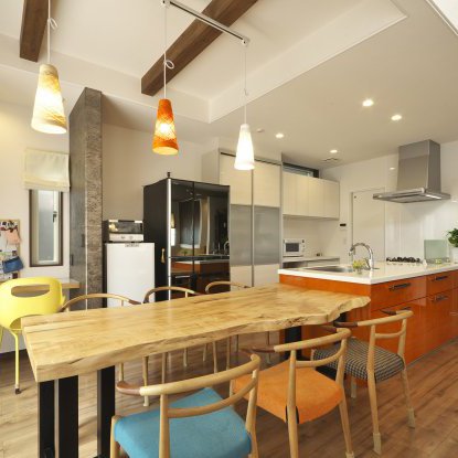 奥様の夢を叶えた彩りハウス