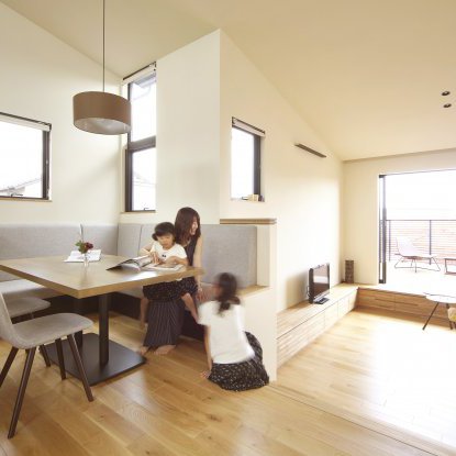 狭小地で活きる「黒田の長屋」