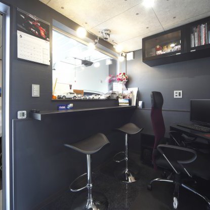 眺めて愉しいガレージ×スキップフロア