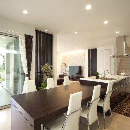 大開口の窓と暮らす