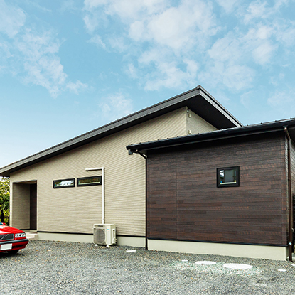 明るく開放感のある平屋住宅