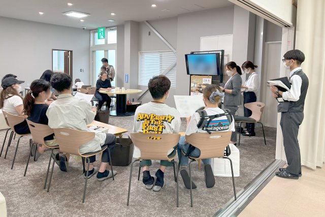 月に一度イベントを設け、ご来場されたお客様に楽しんでいただいています。