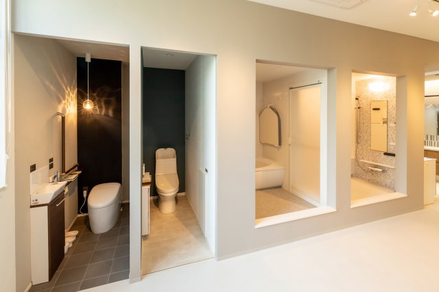 各設備の使い勝手や機能的なアイテム、空間の広さなどをご体感いただけます。