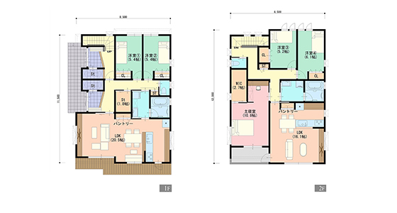 親世帯の動線を考慮した家