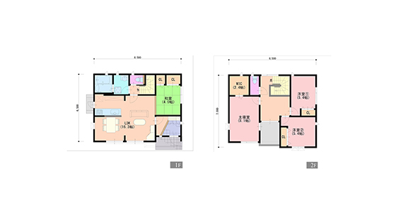 共有スペースが多い家