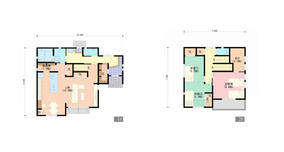 行き止まりのない動線で家事がラクになる家