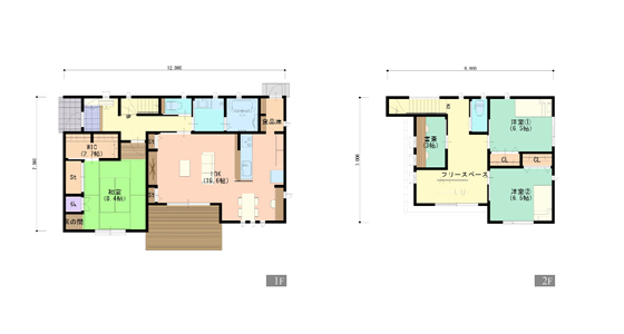 親も気兼ねなく過ごせる家
