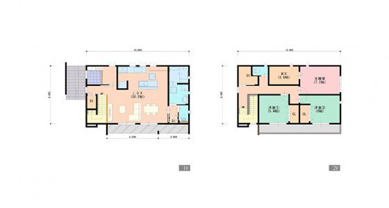 家族が自然に集うLDK