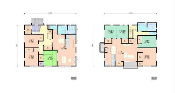 親子と［親子］が暮らす家