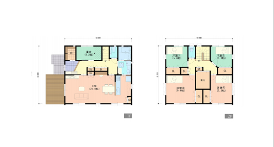コミュニケーションとプライバシーを両立させた家