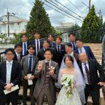友人の結婚式に参加しました