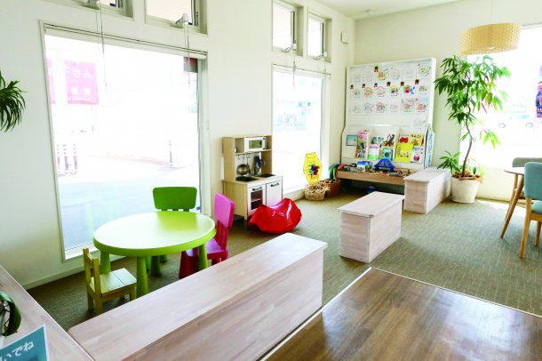 １階フロアにも楽しいキッズスペース。
