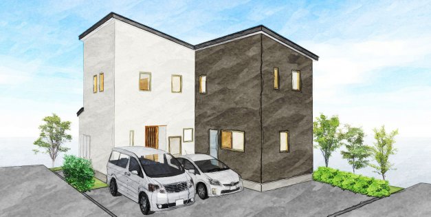 水廻りは一つ、でも家族のプライバシーを守った２世帯住宅