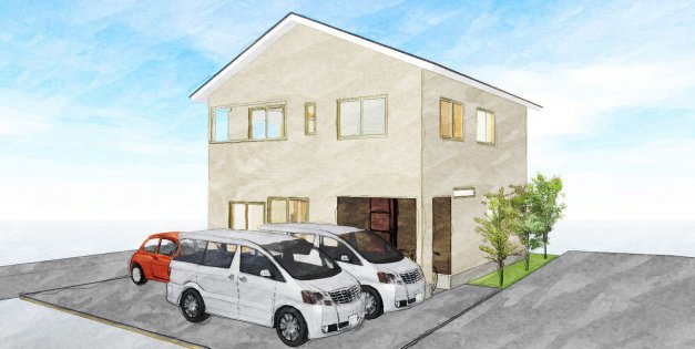 ４つの子ども部屋と家族の夢を詰め込んだ大家族の家