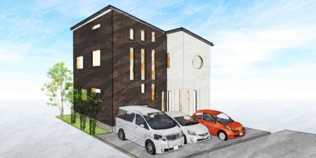 車掌室から大好きな鉄道を眺める、鉄ちゃん家族の家