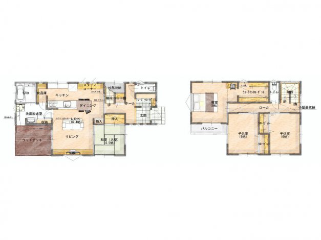 キッチンは一家の司令塔、家族が集まる家