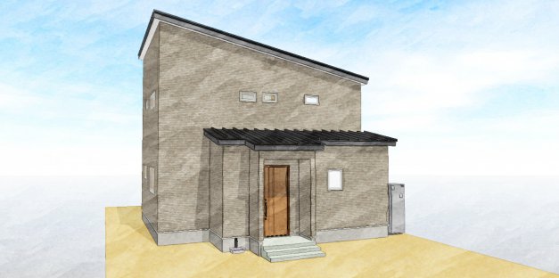 和室とつながる大空間リビングwith家事楽プランの家