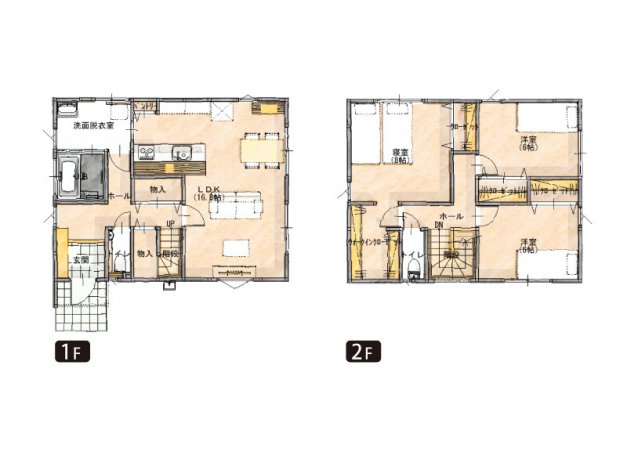 回遊動線でとにかく家事がラクな家