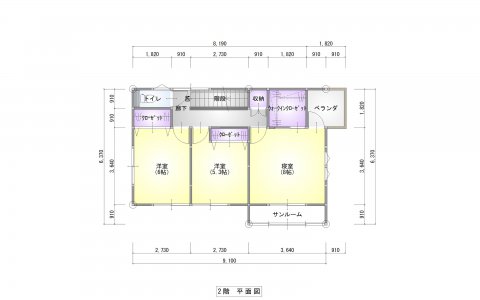 2階間取り