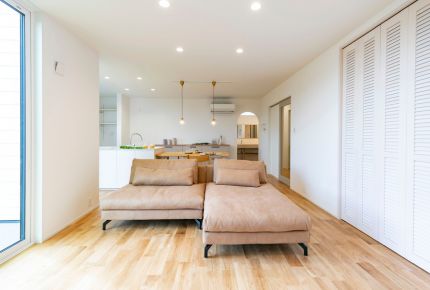 可愛らしい雰囲気あふれる1階完結型ハウス