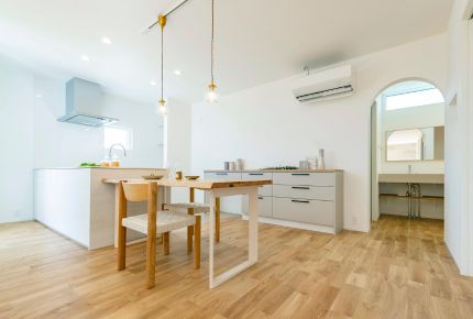 可愛らしい雰囲気あふれる1階完結型ハウス