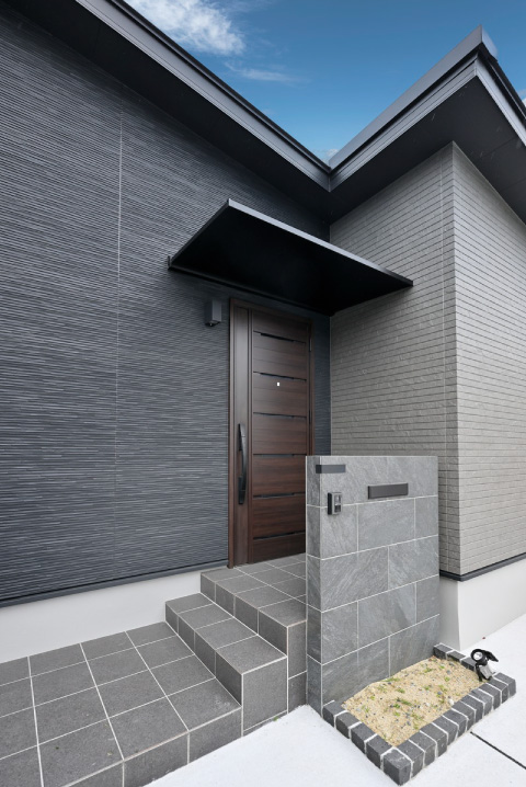 洗練されたアーバンモダンスタイルの平屋のお家