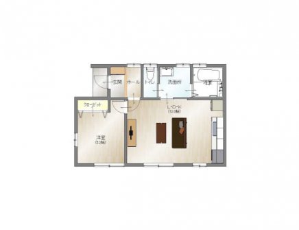 平屋12坪プラン