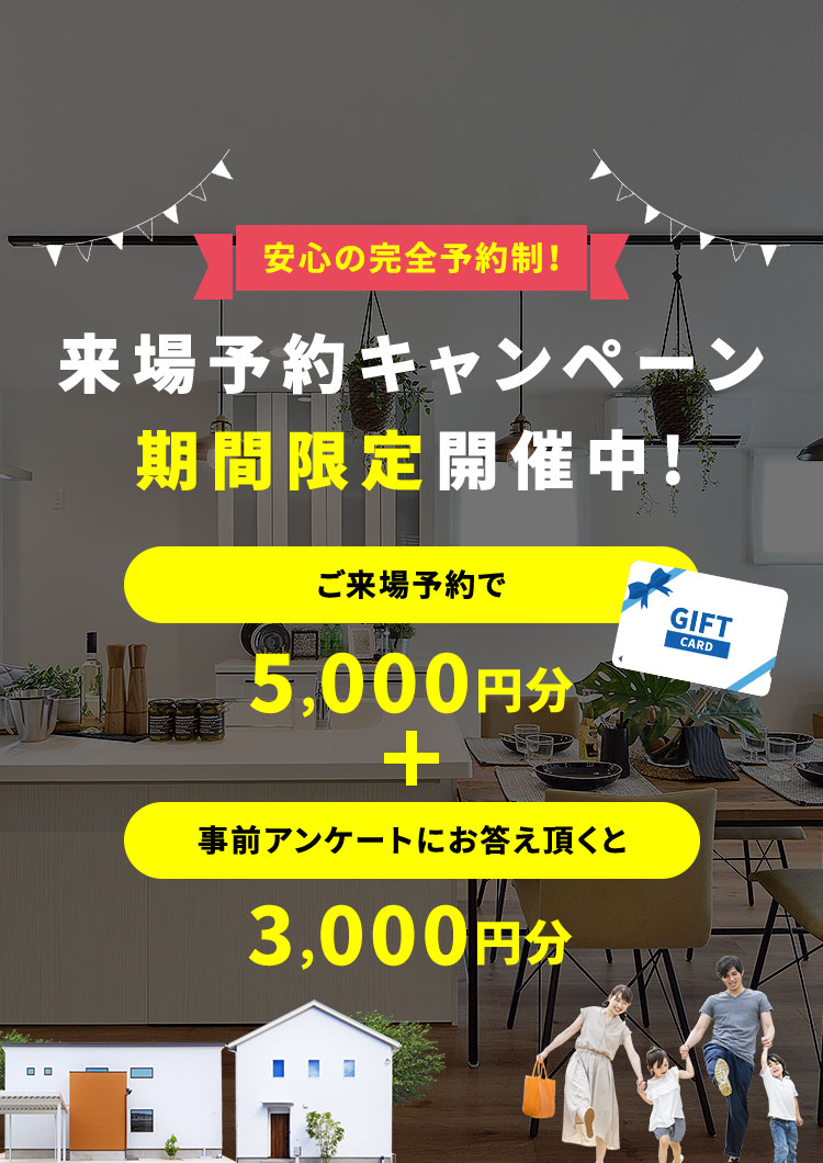 来場予約キャンペーン