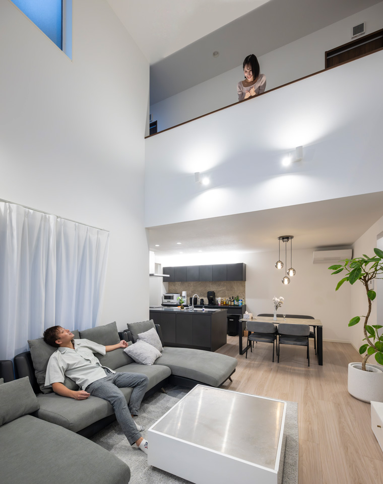 【動画付】リッチなリビングと中庭のある家