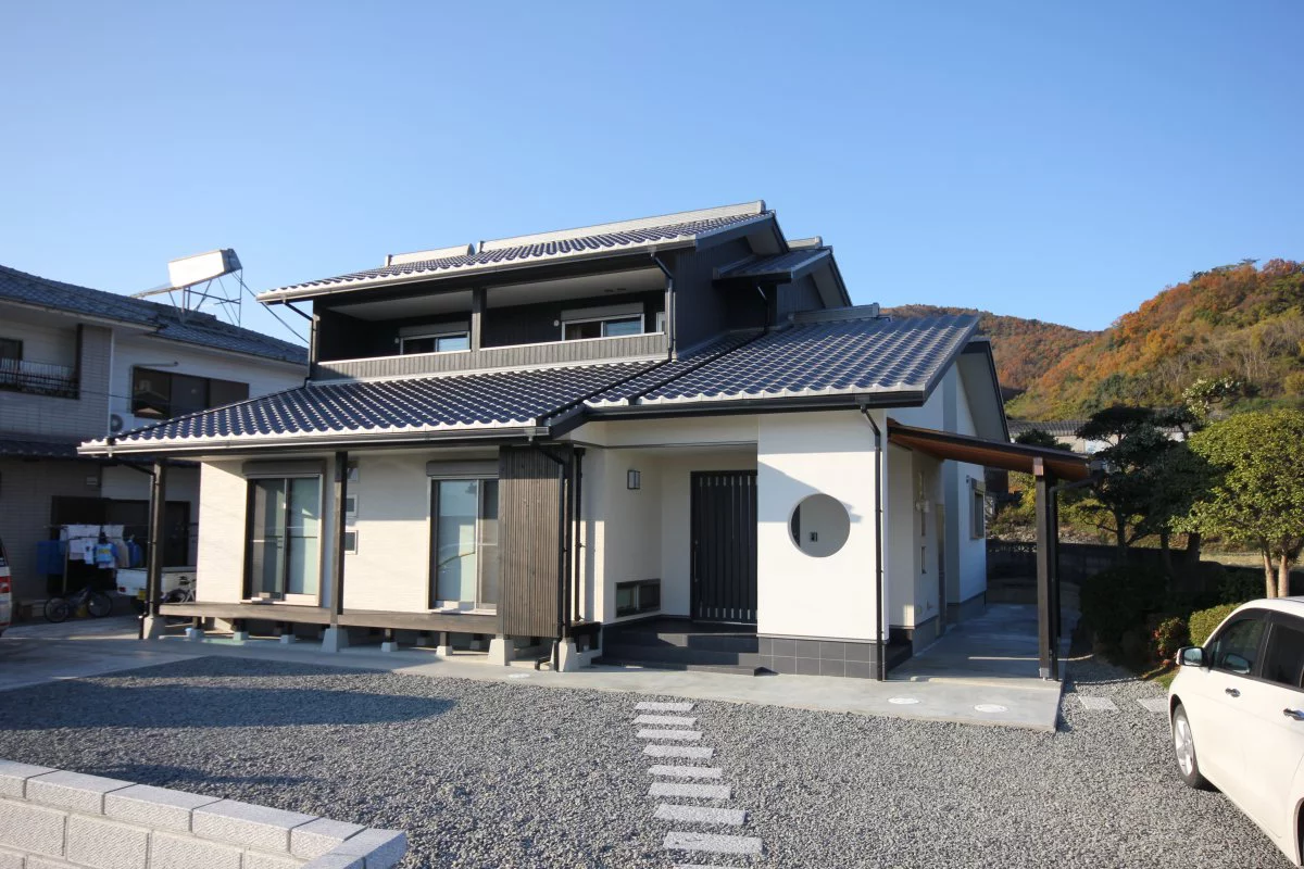 風景に馴染む和モダンの家 Kent Homes