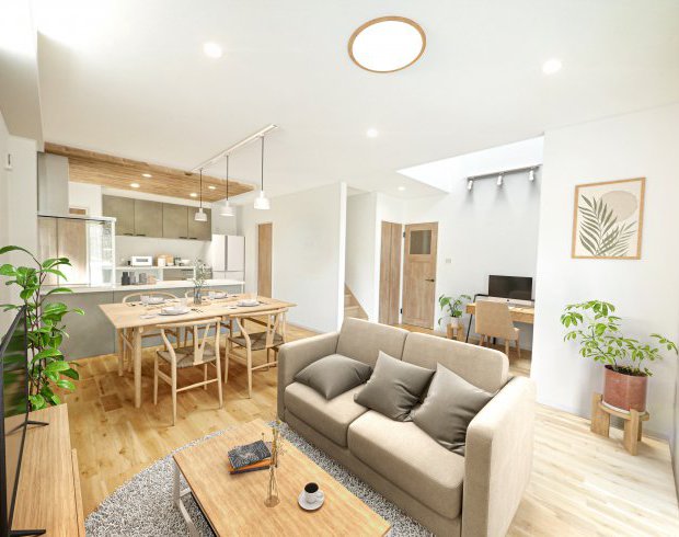 暮らし方を重視したLDKは普遍的なデザインに。
※写真はイメージ