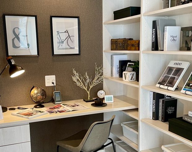 1階の書斎スペースは一人時間を満喫できます。
※写真はイメージ