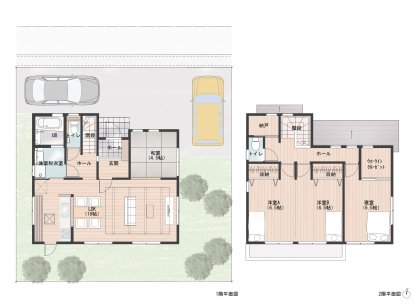 子供の成長に合わせて部屋を変更できるお家