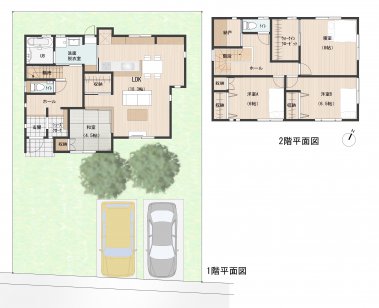 1Fのフィッティングルームは忙しい朝に大活躍。
