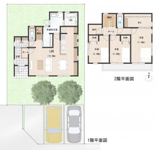 土地に合った家事動線を考えられたお家