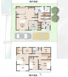 LDKと寝室を結ぶ吹き抜けがこだわりのひとつ！