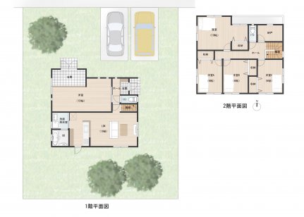 事務所併用住宅。