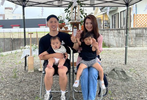 【地鎮祭・上棟】6/8（金）徳島市N様邸の地鎮祭を執り行いました